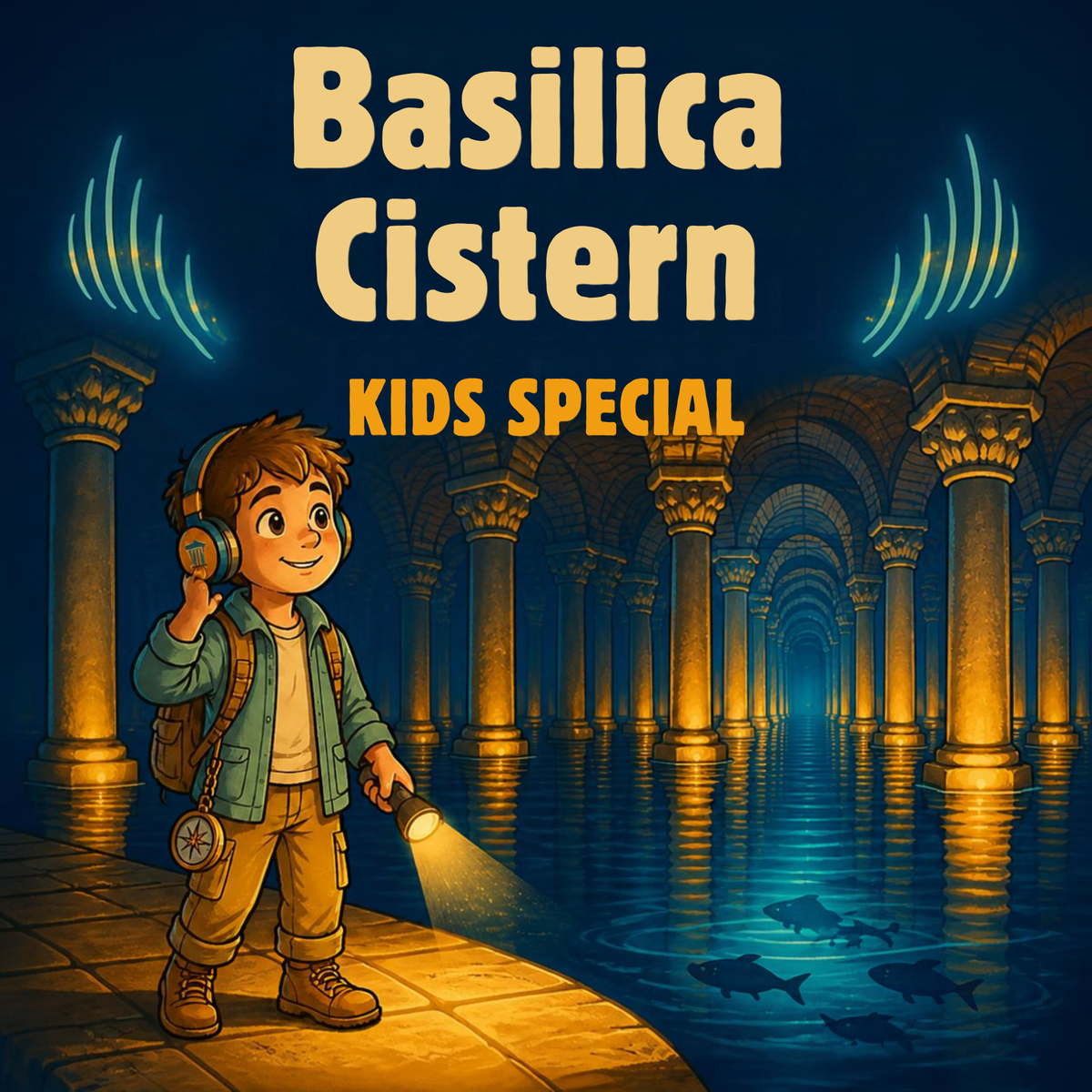 Basilica Cistern Audio Tour - Kids Special (Ages 7-12)